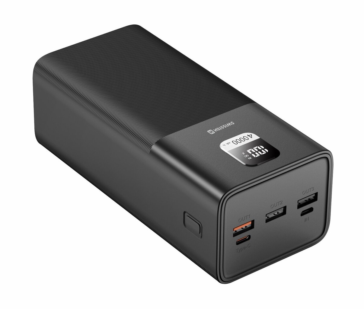 Swissten Power Line 40 000 mAh cena un informācija | Lādētāji-akumulatori (Power bank) | 220.lv