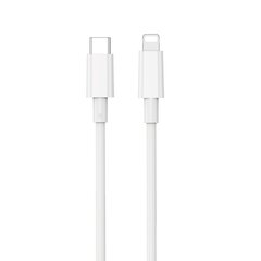 WIWU cable C008 USB-C - Lightning 1,2 m 30W white цена и информация | Кабели для телефонов | 220.lv