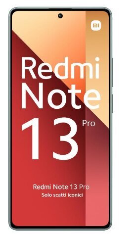 Xiaomi Redmi Note 13 Pro 4G 12/512GB Forest Green cena un informācija | Mobilie telefoni | 220.lv
