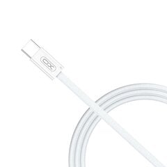 XO cable NB-Q260A PD USB-C - USB-C 1m white 60W цена и информация | Кабели для телефонов | 220.lv