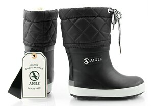 Sniega zābaki bērniem Aigle 24539, melni цена и информация | Детская зимняя обувь | 220.lv