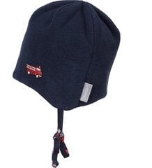 Cepure zēniem Sterntaler 4601800300, zila цена и информация | Шапки, перчатки, шарфики для новорожденных | 220.lv