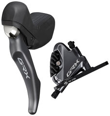 Velosipēda priekšējās disku bremzes Shimano GRX ST-RX810/BR-RX810 cena un informācija | Citas velosipēdu rezerves daļas | 220.lv