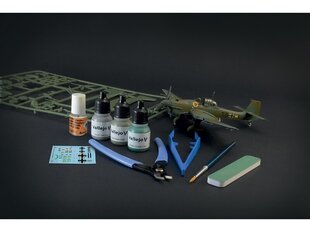 Līmējamais modelis Italeri Junker Ju-87B 1/72, zaļš cena un informācija | Līmējamie modeļi | 220.lv