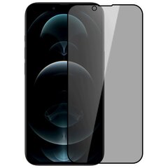 „Nillkin“ Tempered Glass чёрное защитное стекло толщиной 0,26 мм - конфиденциальность (iPhone 13 Mini) цена и информация | Защитные пленки для телефонов | 220.lv