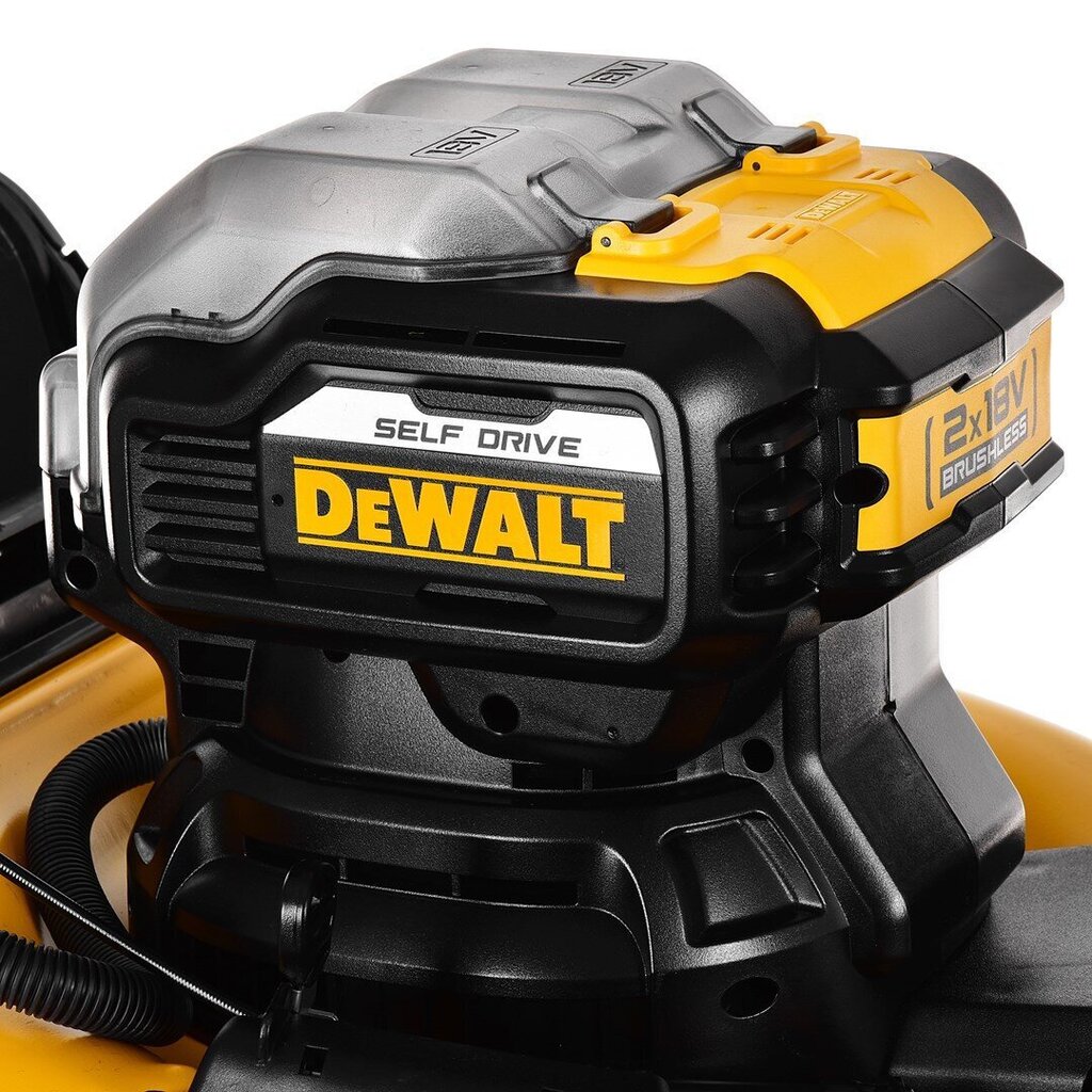 Akumulatora zāles pļāvējs DeWalt 2x18V bez akumulatora цена и информация | Zāles pļāvēji | 220.lv