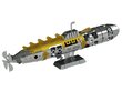 Līmējamais modelis Metal Time Elusive Nautilus Submarine, MT045, 91 gab. cena un informācija | Konstruktori | 220.lv