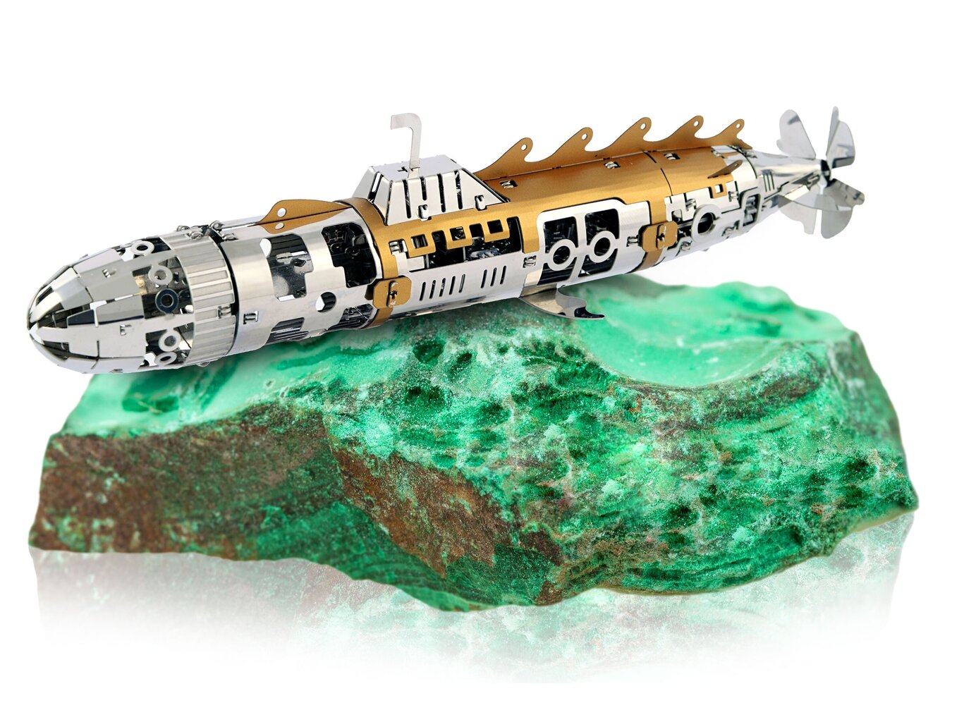 Līmējamais modelis Metal Time Elusive Nautilus Submarine, MT045, 91 gab. cena un informācija | Konstruktori | 220.lv