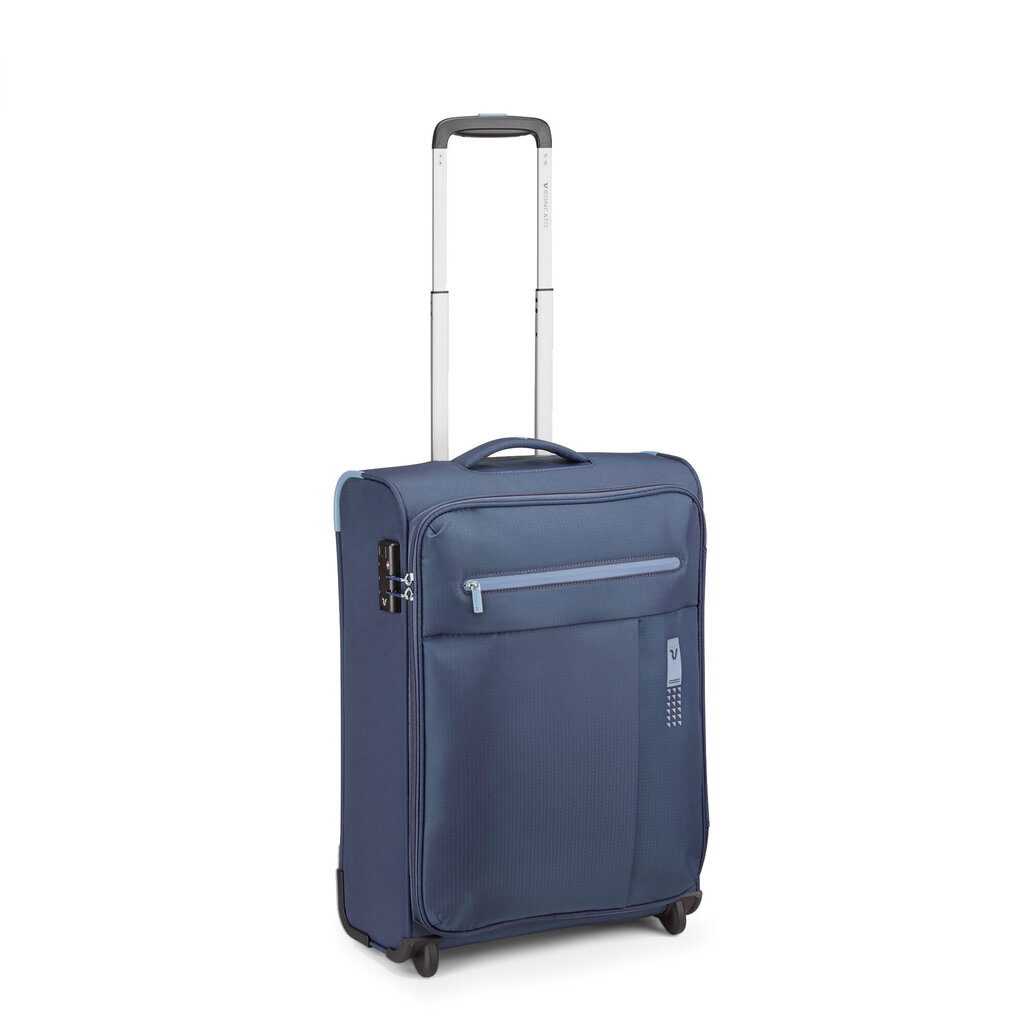 Mazs koferis Roncato LiteSoft, 42L, zils cena un informācija | Koferi, ceļojumu somas | 220.lv