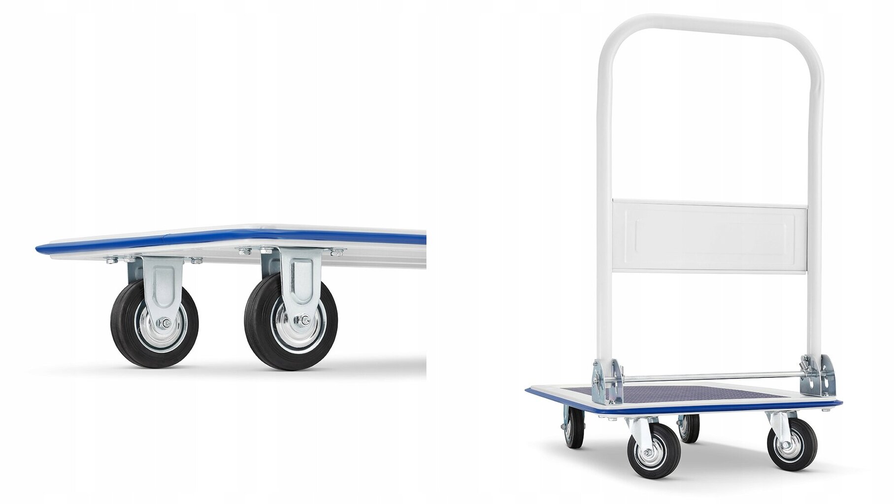 Noliktavas ratiņi ar platformu, maksimālā slodze 100 kg cena un informācija | Rokas instrumenti | 220.lv