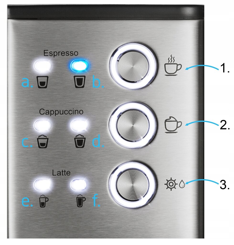 Pusautomātiskais kafijas automāts, 1350 W cena un informācija | Kafijas automāti | 220.lv