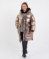 Куртка для девочек Gulliver, золотистая цена и информация | Куртки, пальто для девочек | 220.lv