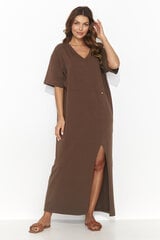 Платье женское Numinou, коричневое цена и информация | Платья | 220.lv