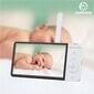 Elektroniska bērnu aukle ar LCD ekrānu Cameleon ABM700, balta cena un informācija | Radio un video aukles | 220.lv
