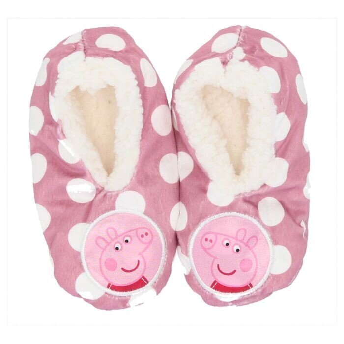 Čības bērniem Peppa Pig, rozā cena un informācija | Bērnu čības, maiņas apavi | 220.lv