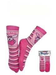 Носки для девочек be Snazzy, розовые цена и информация | Носки, колготки для девочек | 220.lv