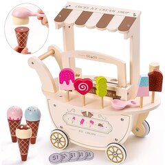 Saldējuma veikala komplekts Ice Cream Mamabrum цена и информация | Развивающие игрушки | 220.lv