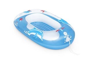 Надувной понтон для плавания Дельфин для детей, 102 x 69 см, синий цена и информация | Надувные и пляжные товары | 220.lv