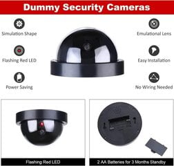 Nonmon поддельная камера видеонаблюдения, 4 шт. цена и информация | Камеры видеонаблюдения | 220.lv