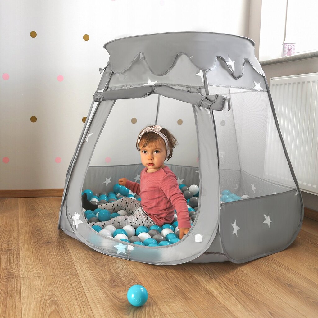Rotaļu telts ar bumbiņām Selonis cena un informācija | Rotaļlietas zīdaiņiem | 220.lv