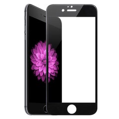 „Premium“ Tempered Glass полностью закрывающееся защитное стекло 0,2 мм - чёрный (iPhone 6 Plus / 6s Plus) цена и информация | Защитные пленки для телефонов | 220.lv