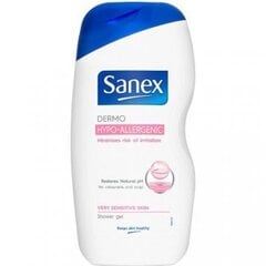 Dušas želeja Sanex Dermo Hypo Allergenic sievietēm/vīriešiem, 500 ml cena un informācija | Dušas želejas, eļļas | 220.lv