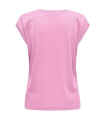 Женская футболка Only, серо-розовый цена и информация | Женские футболки | 220.lv