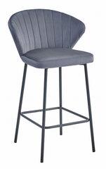 Комплект из 3-х стульев Leobert Gatta, серый/черный цена и информация | Стулья для кухни и столовой | 220.lv