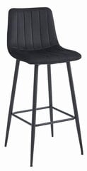 3 krēslu komplekts Leobert Pozza, melns cena un informācija | Virtuves un ēdamistabas krēsli | 220.lv