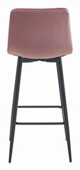 Комплект из 3-х стульев Leobert Pozza, розовый/черный цена и информация | Стулья для кухни и столовой | 220.lv