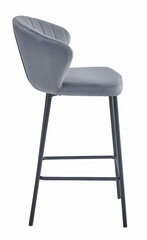 Комплект из 4-х стульев Leobert Gatta, серый/черный цена и информация | Стулья для кухни и столовой | 220.lv