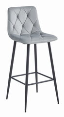 Комплект из 4-х стульев Leobert Nado, серый/черный цена и информация | Стулья для кухни и столовой | 220.lv