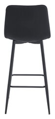 4 krēslu komplekts Leobert Pozza, melns cena un informācija | Virtuves un ēdamistabas krēsli | 220.lv