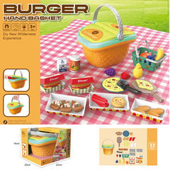 Корзина для пикника Burger цена и информация | Игрушки для девочек | 220.lv