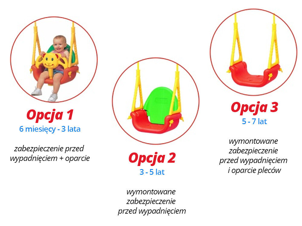 Šūpoles Lācītis 3in1 - 424 цена и информация | Šūpoles | 220.lv