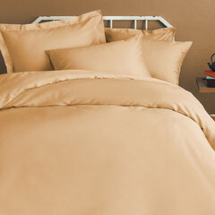 Issimo satīna gultas veļas komplekts Peach, 200x220 cm, 6 daļas cena un informācija | Gultas veļas komplekti | 220.lv