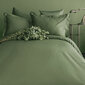 Issimo satīna gultas veļas komplekts Forest Green, 200x220 cm, 6 daļas цена и информация | Gultas veļas komplekti | 220.lv