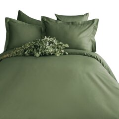 Issimo satīna gultas veļas komplekts Forest Green, 200x220 cm, 6 daļas цена и информация | Постельное белье | 220.lv