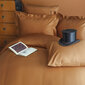 Issimo satīna gultas veļas komplekts Terra Cotta, 200x220, 6 daļas cena un informācija | Gultas veļas komplekti | 220.lv