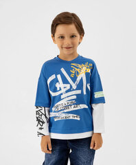 Krekls zēniem Gulliver, zils cena un informācija | Zēnu krekli | 220.lv