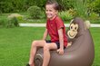 Piepūšamais bērnu krēsls Bestway, 72x72x64 cm, brūns cena un informācija | Piepūšamie matrači un mēbeles | 220.lv