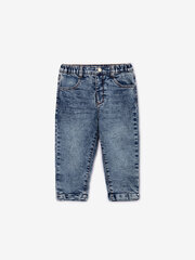 Синие утепленные джинсы для девочек Gulliver цена и информация | Штаны для младенцев | 220.lv