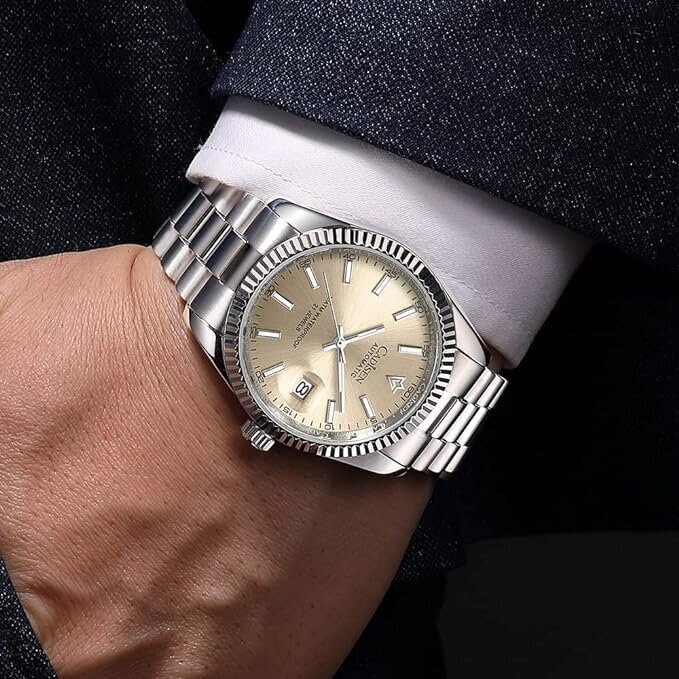 Cadisen C8214M vīriešu rokas pulkstenis, pelēks цена и информация | Vīriešu pulksteņi | 220.lv