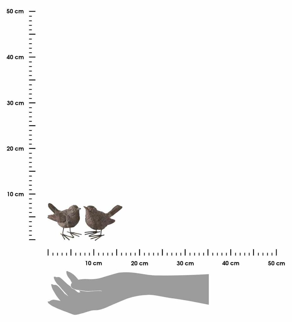 Dārza dekori, brūni цена и информация | Dārza dekori | 220.lv