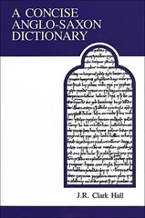 Concise Anglo-Saxon Dictionary цена и информация | Пособия по изучению иностранных языков | 220.lv