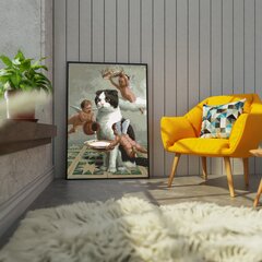 Картина по номерам На Раме Кошачий рай Oh Art! 40x50 см цена и информация | Живопись по номерам | 220.lv