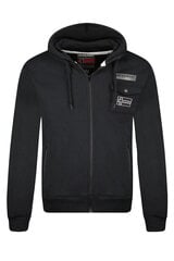 Sporta jaka vīriešiem Geographical Norway GUESSYBLACK, melna цена и информация | Мужские толстовки | 220.lv