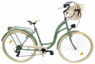 Sieviešu velosipēds Davi Emma, 28", zaļš цена и информация | Велосипеды | 220.lv