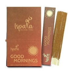 Vīraka kociņi Ispalla Palo Santo Good Mornings, 10 gab. cena un informācija | Mājas aromāti | 220.lv