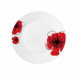 Набор многоразовых тарелок Algon Белый Пластик 28 cm (12 штук) цена и информация | Посуда, тарелки, обеденные сервизы | 220.lv